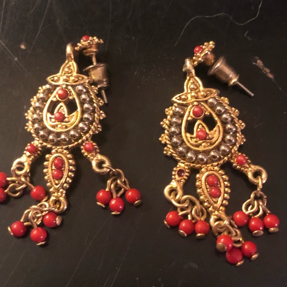 Boho Indian earrings - Picture 1 of 1